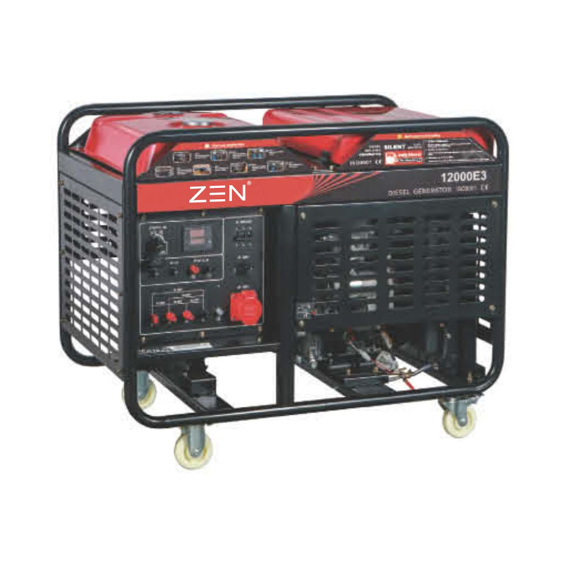 Generator Diesel Tipe Terbuka Dua Silinder